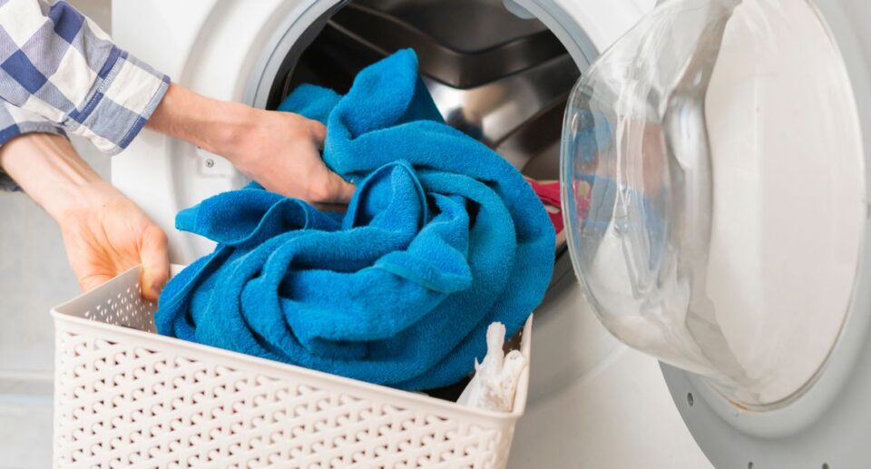 Man discovers washing machine has a hidden compartment full of socks