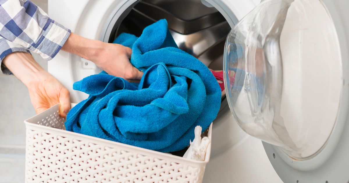 Man discovers washing machine has a hidden compartment full of socks