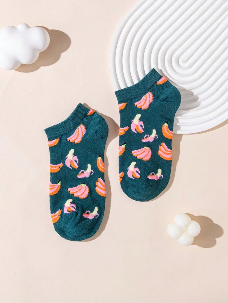 1 Pair Men’s Creative & Fashion Whimsical Designed Breathable Ankle Socks, Funny Short Socks For Women, Novelty Sock … in 2025