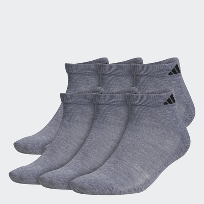 adidas men Athletic Cushioned Low Socks 6 Pairs