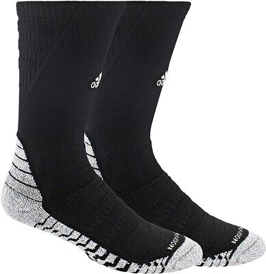 Adidas Men's Alphaskin Maximum Cushioned Crew Basketball Soccer Socks XL 12-16