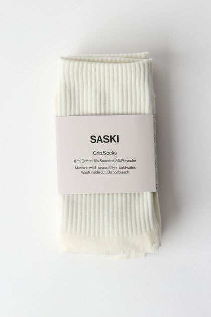 SASKI – Grip Socks | Grip socks, Socks, Pilates socks