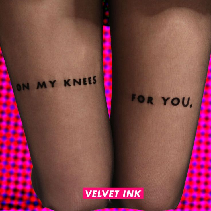 On My Knees For You VELVET INK TIGHTS Large in 2025