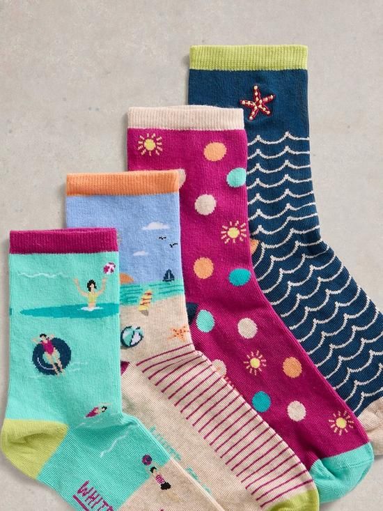 4pk Seaside Ankle Socks in 2025 | Ankle socks, Socks, Ankle