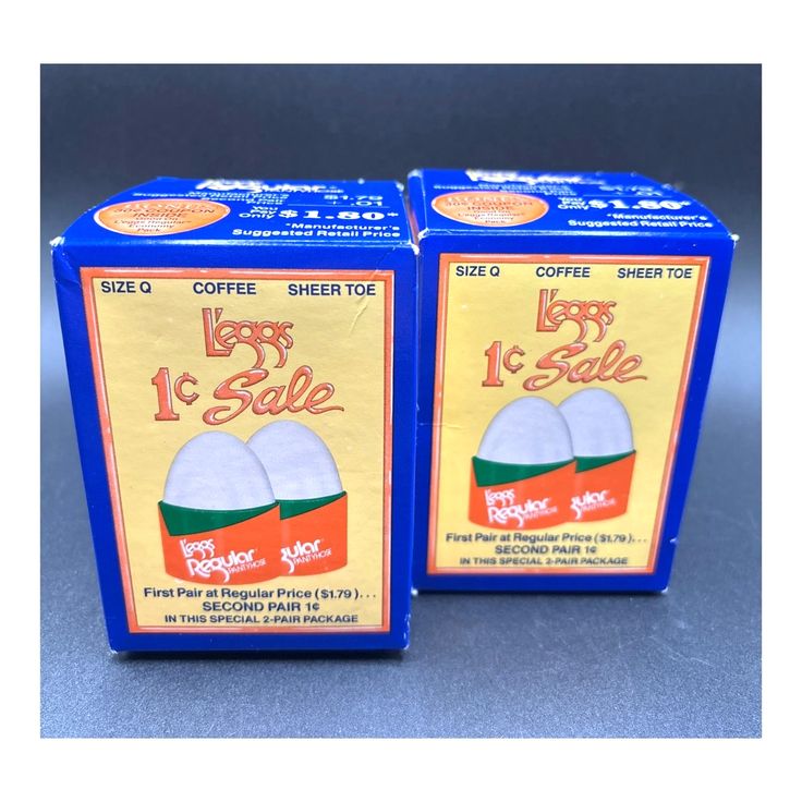 L’eggs Accessories | L’eggs Regular Pantyhose Size Q Coffee Sheer Toe Vintage Nylons Two Sealed Boxes | Color: Brown | … in 2025