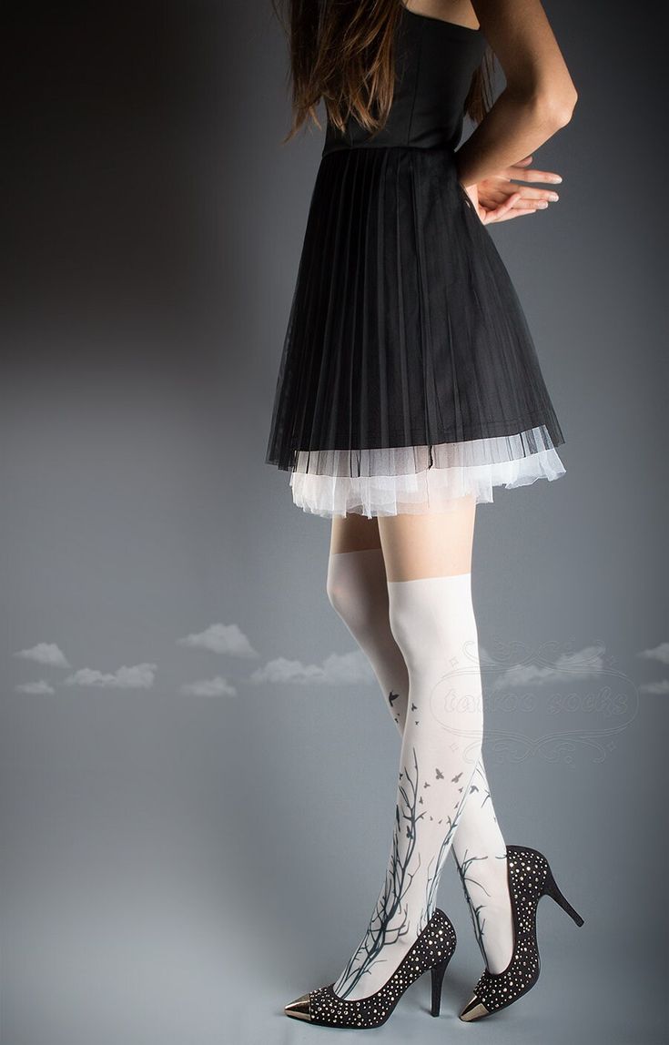 Pin on Floral tights