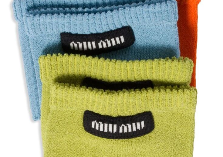 Miu Miu logo-print Socks (pack Of three) | Orange | FARFETCH in 2025 | Fashion bracelets jewelry, Sock packs, Wardrobe accessories