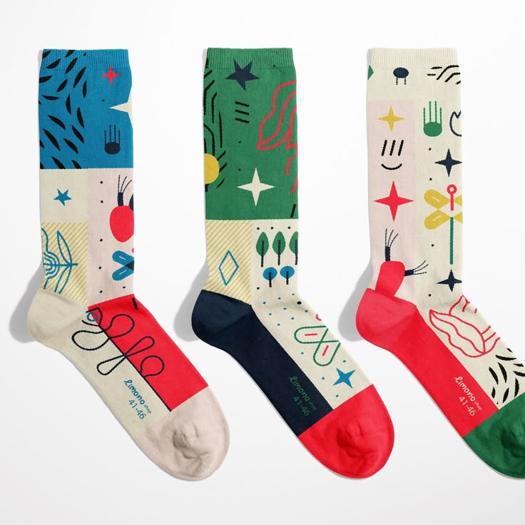 Limono Socks on Instagram: "MIND MAP series, PS template" | Socks packaging, Clothing labels design, Small personalised gifts