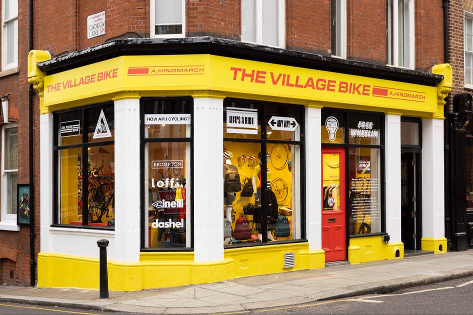Anya Hindmarch opens The Village Bike store