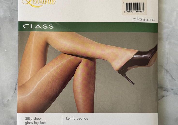 2000s Levante Class Sheer Pantyhose – Lyon X-Tall – 12 Denier – New and Unopened – Made in Italy in 2025