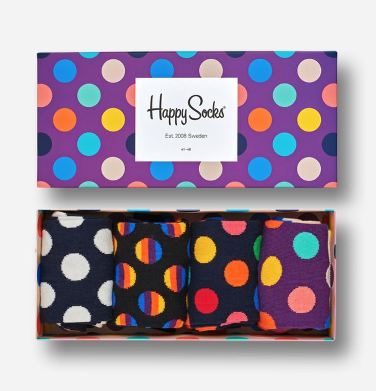 Big Dot Socks Gift Set | Colorful Polka Dot Socks in 2025