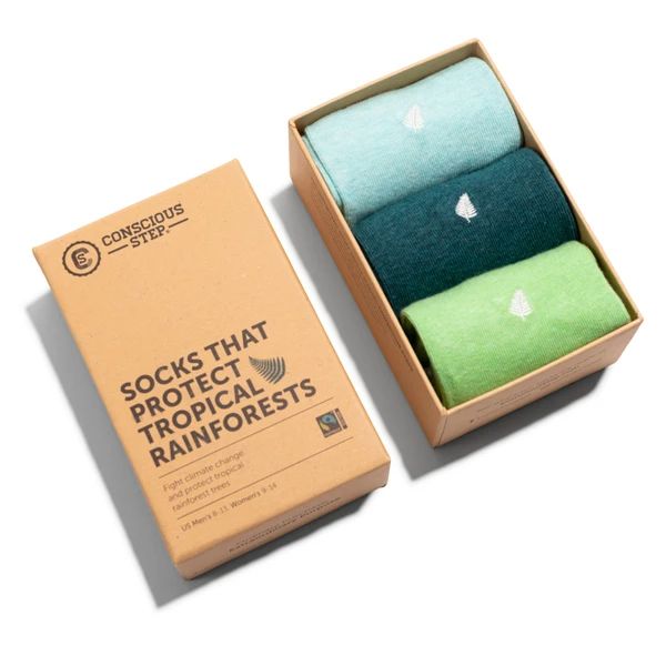 Conscious Step Protect Tropical Rainforests Socks | Flora & Fauna AU | Conscious step, Tropical rainforest, Socks