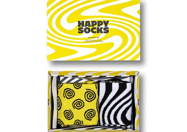 Yellow 2-Pack Crew Socks Gift Set in 2025