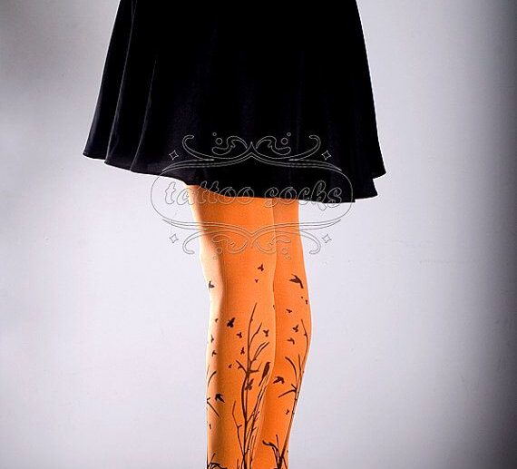 Pin on Floral tights