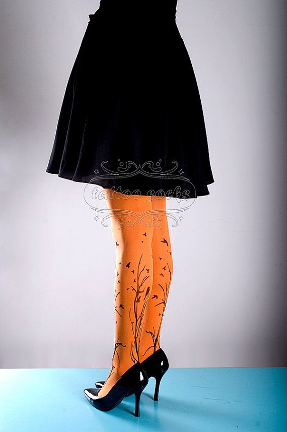 Pin on Floral tights
